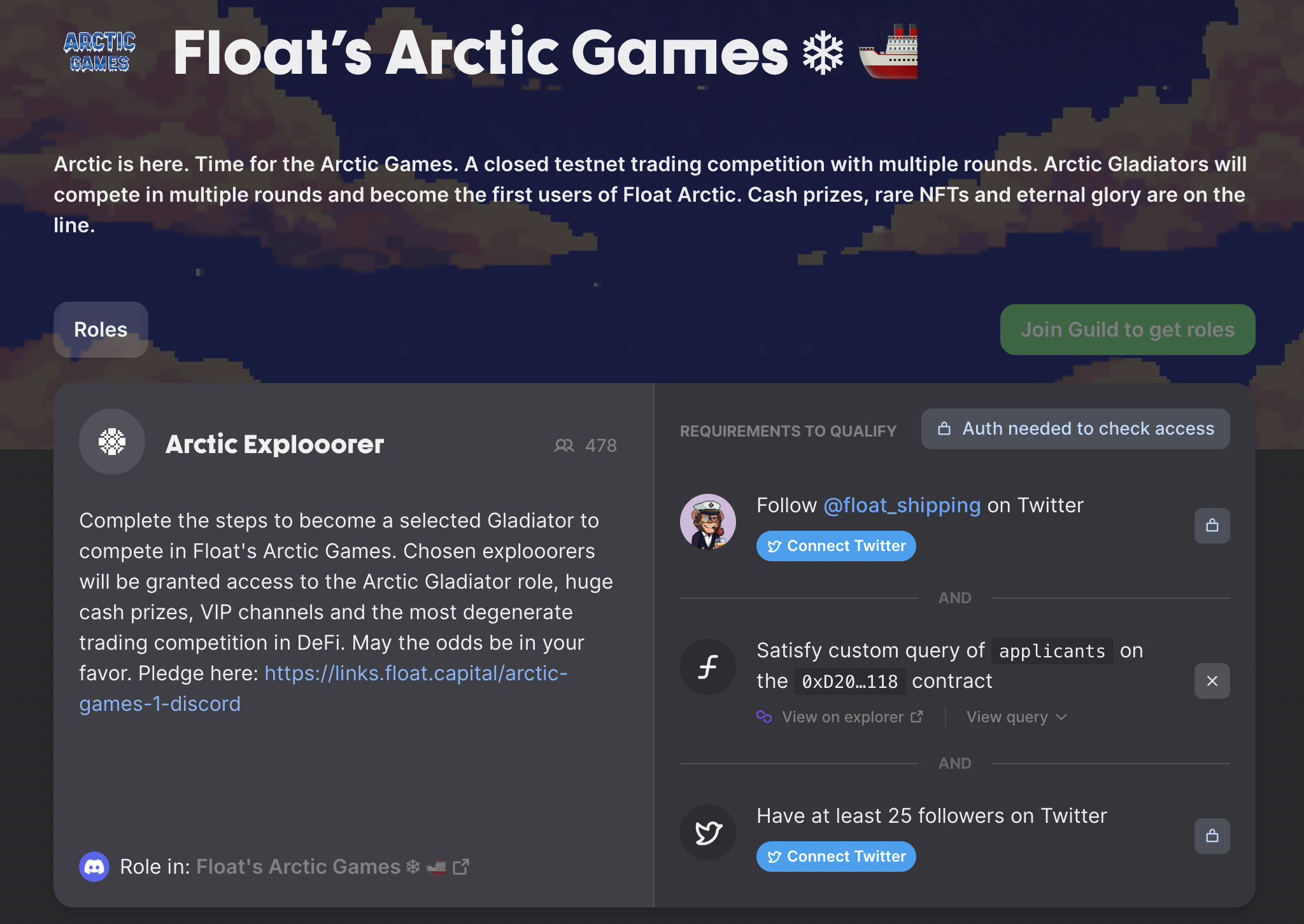 arctic games guild